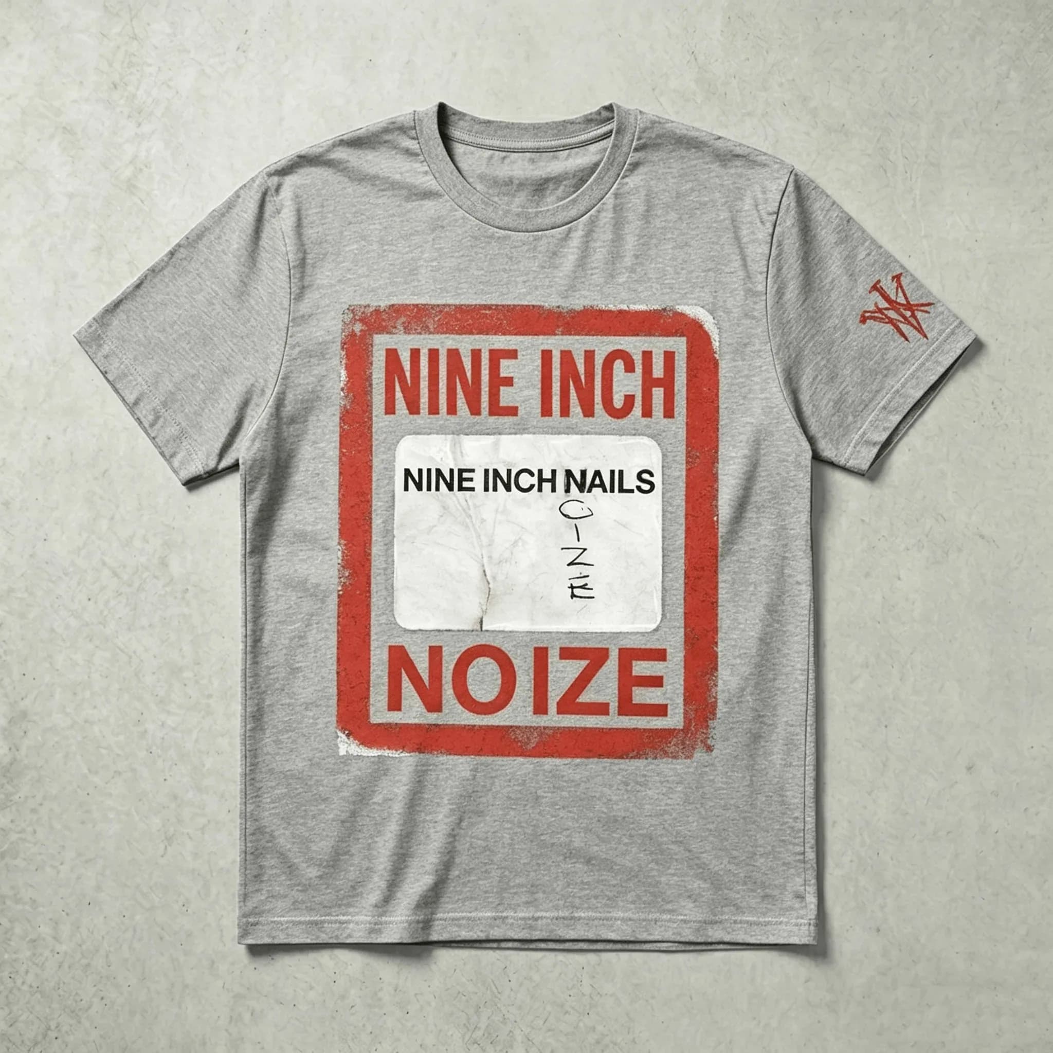 Nine Inch Noize Boys NIN Men Women T-Shirt Oversized Streetwear Cotton Short Sleeve Y2k Pop Rock Exclusive Female Male Clothing