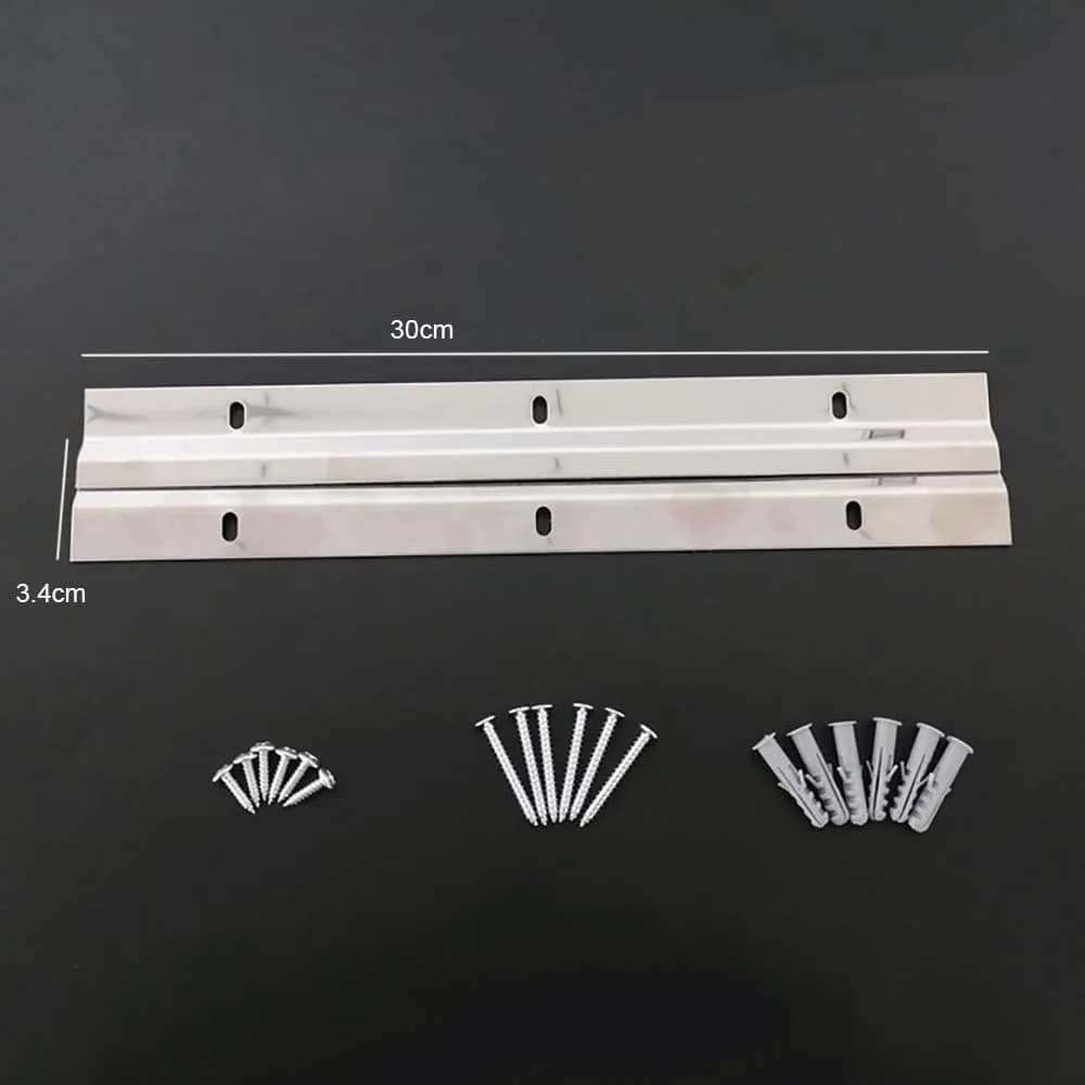 Morsetti a Z da 100mm/152mm per appendere quadri, attrezzatura di montaggio a Z, sistema di fissaggio a Z, staffa stile French Cleat