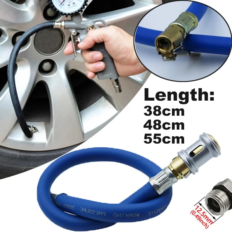 Auto Spindle Tire Tube Pure Copper Adapter For Extension Pipe For Air Pump Inflator Pipe For Air Pressure Gun For Tire Inflator Pipe 12.5mm