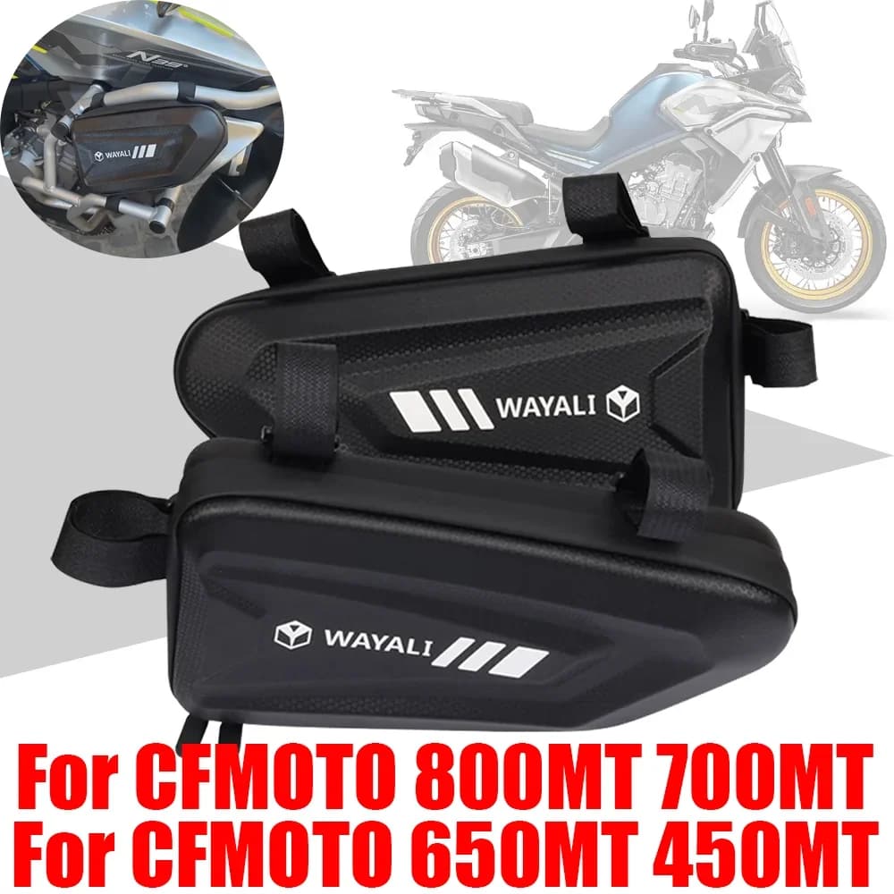 Per CFMOTO CF MOTO 800MT 650MT 450MT 700MT MT 450 650 700 800 MT Accessori Borsa degli attrezzi Borsa per bagagli impermeabile Borse per telaio