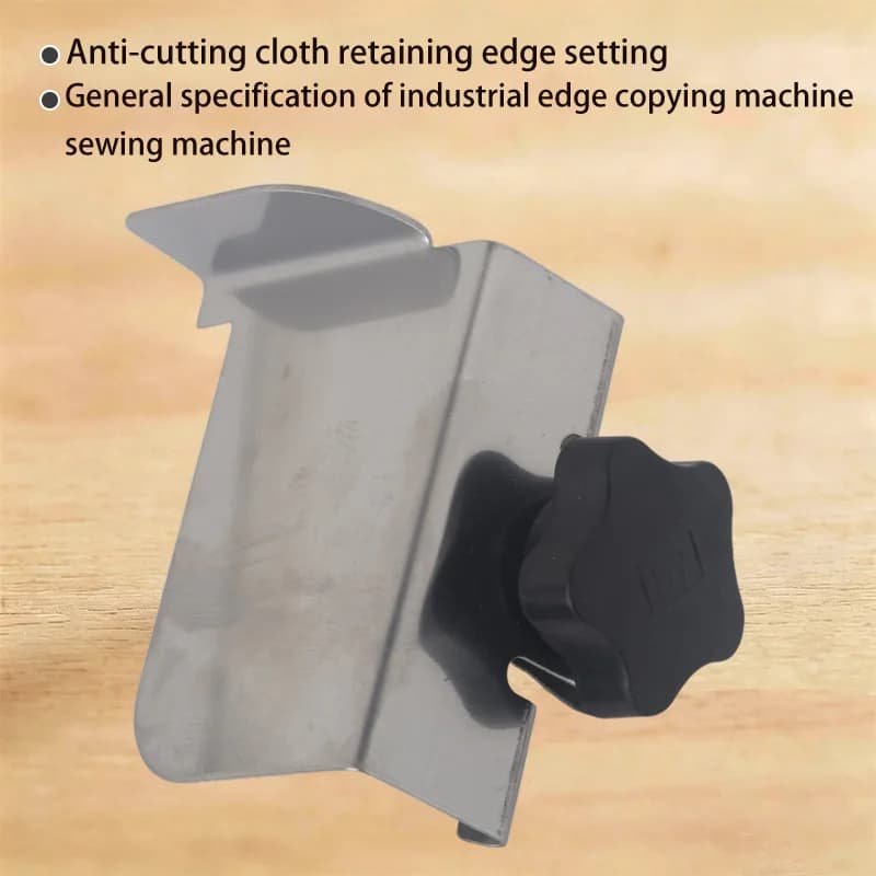 Anti-Turning Locator Anti-Curling Positioning Iron Sheet Anti-Rolling Anti-Cutting Cloth Gauge with Nut Fixing Function Overlock