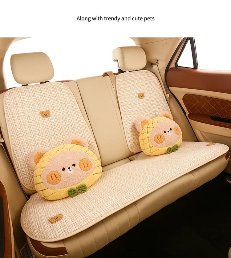 Universal Car Seat Bearings Comfortable Seat Protective Bearings Anti-slip Breathable Seat Covers Accessories for Cars Interior