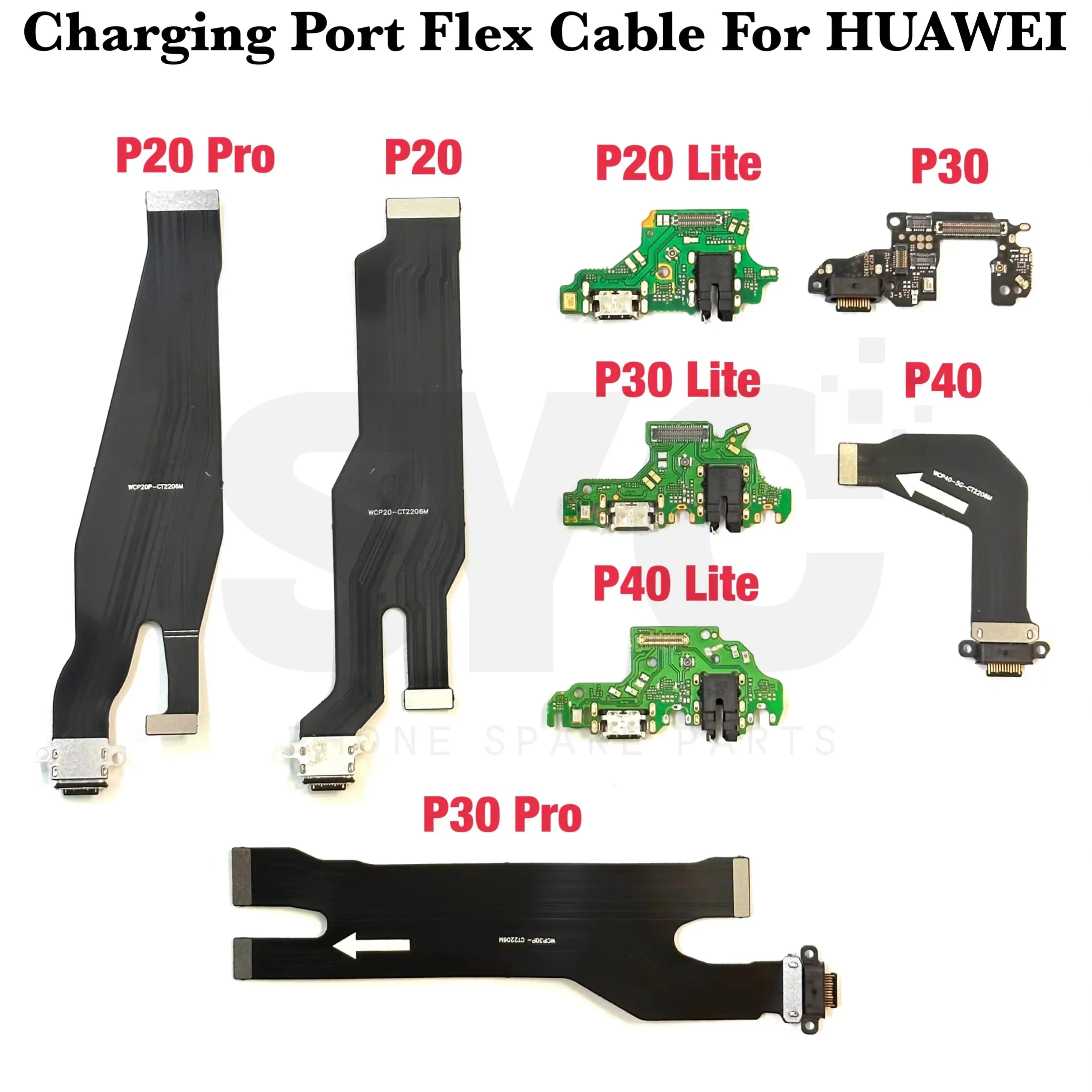 Nuovo Cavo Flessibile Connettore Dock Porta di Ricarica USB per Huawei P20 P30 P40 Lite P20 Pro P30 P40 Pro
