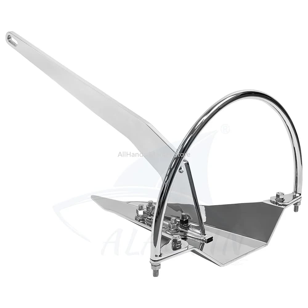 5KG Boat Yacht Anchor 316 Stainless Steel Mirror Polished Marine Mantus Anchor
