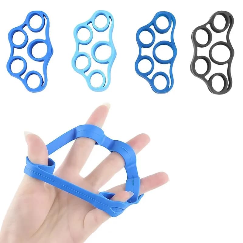 1/2/4 pz Massaggiatore in Silicone per Articolazioni delle Mani, Riabilitazione Fisioterapica, Massaggiatore per la Circolazione Sanguigna, Trainer per Dita