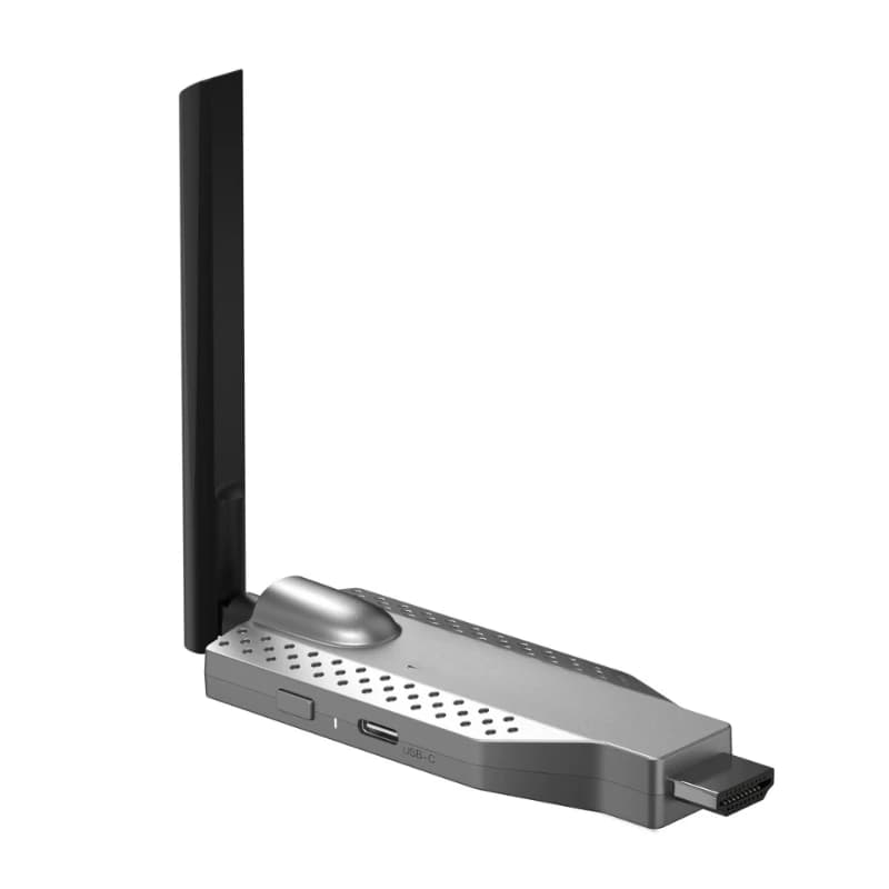 Trasmettitore di estensione wireless Ricetrasmettitore 4K, ricevitore trasmettitore Proiettore schermo wireless ad alta definizione da 50 metri