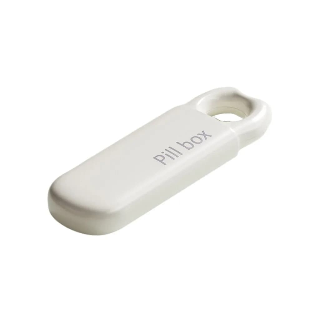 Practical Mini 3 Grids Pill Box Sealed Dust-proof Pill Dispenser Moisture-Proof with Lids Medicine Box Daily Use