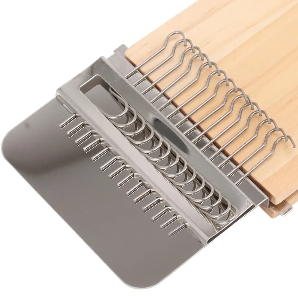 Practical 14 Needles Knitting Machine Mini Compact Weaving Loom Durable Portable Knitting Tool Jeans Fix
