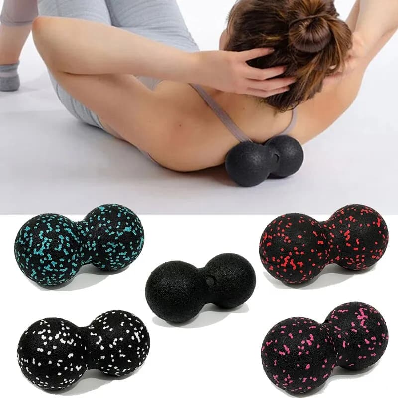 EPP Peanut Balls Body Massage Fascia Ball Yoga Foam Block Muscle Relaxation High Density Exercise Lacrosse Fitness Relieve Pain