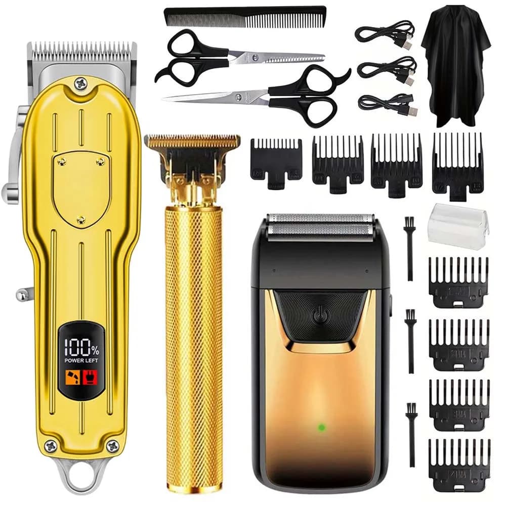 Professional haircut/Tagliacapelli/Afeitabarba men's - Haircut haircutting kit from barber wireless, haircutting kit