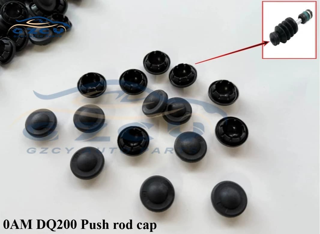 1PCS 0AM DQ200 DSG Trasmissione Automatica Corpo Valvola Pistone Asta di Copertura Asta di Spinta Giacca Antipolvere Tappo Vestito Per VW Audi Skoda Seat Jetta