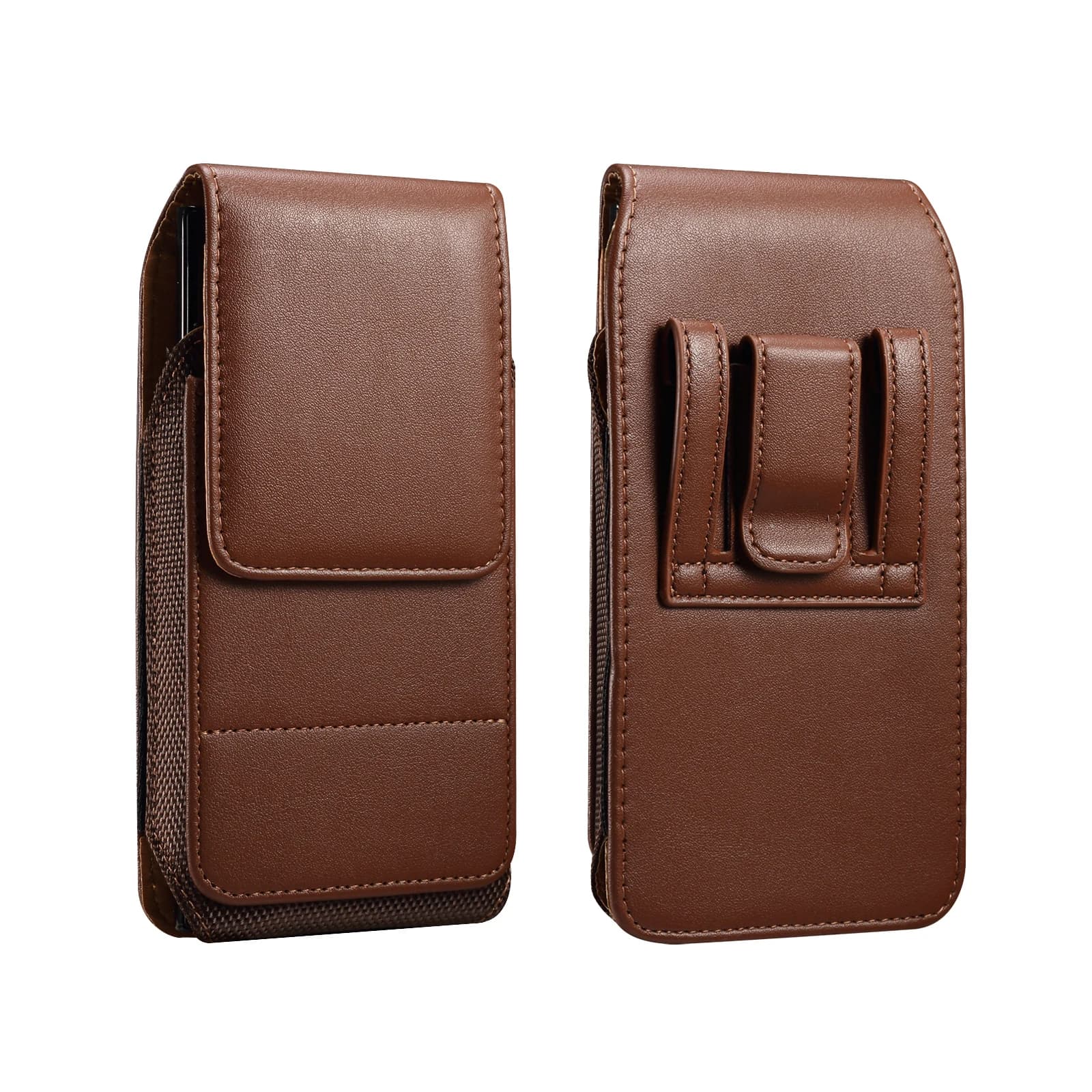 Cow Leather Phone Belt Clip Case Men Waist Bag For Samsung Galaxy A05s A14 A24 A34 A54 A13 A23 A33 A53 A12 A32 A52 Holster Pouch