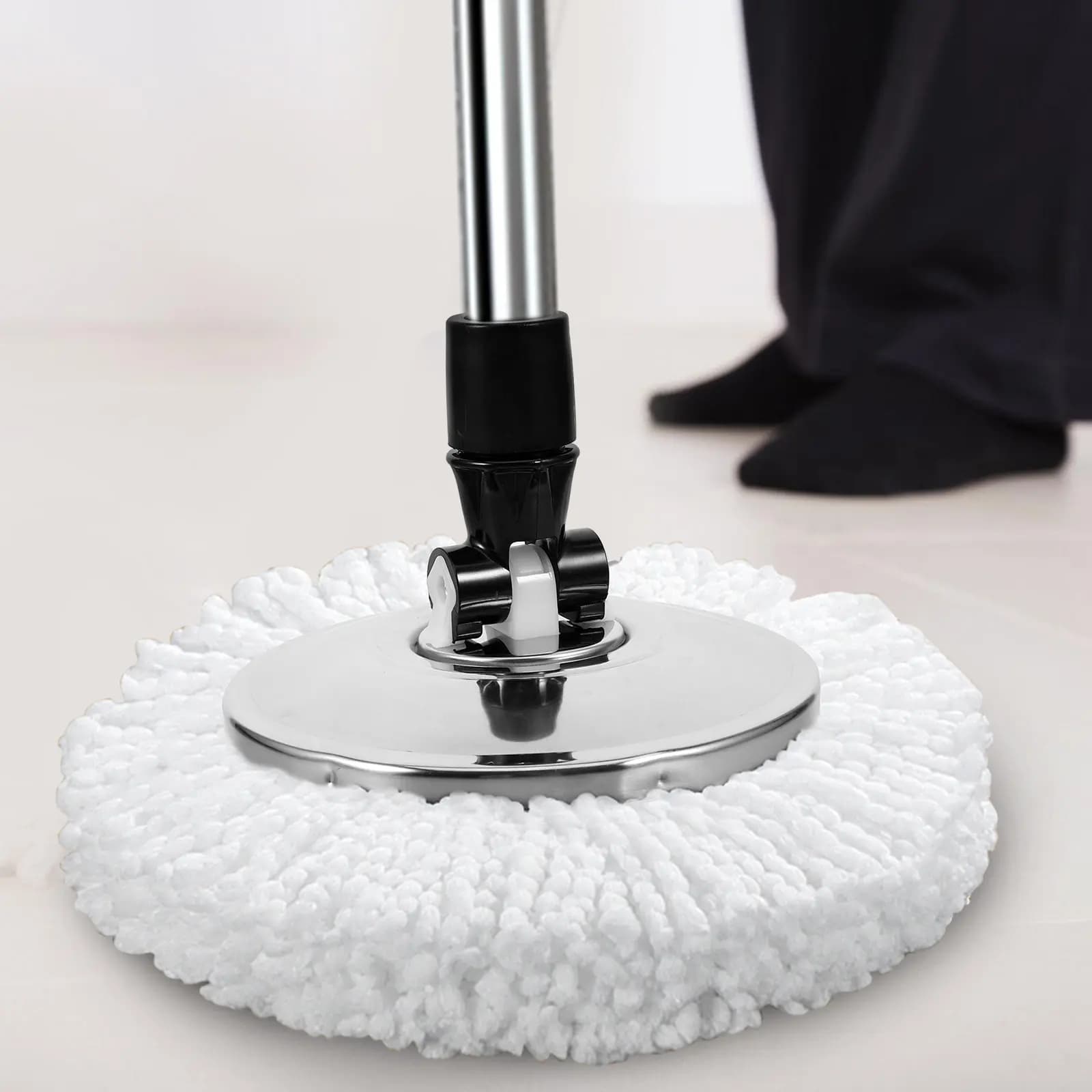 Head Mop Base Heavy Duty Replacement Microfiber Easy Wring Refill Household Heads