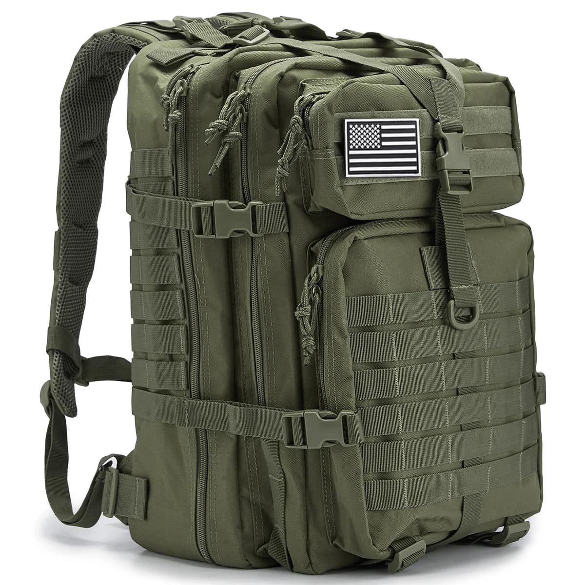Zaini tattici 30/50L per uomo Hking Borse di sopravvivenza all'aperto 3P Pacchetto d'assalto EDC Molle Pack per borsa da caccia da trekking