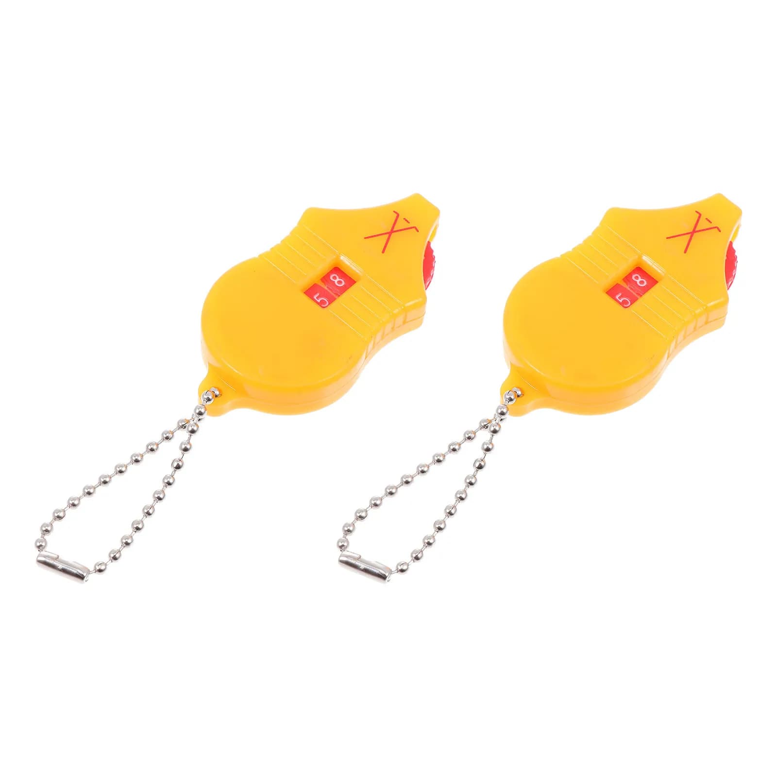 2 Pcs Golf Balls Scoring Devices Shot Counter Score Keeping Tool Counting