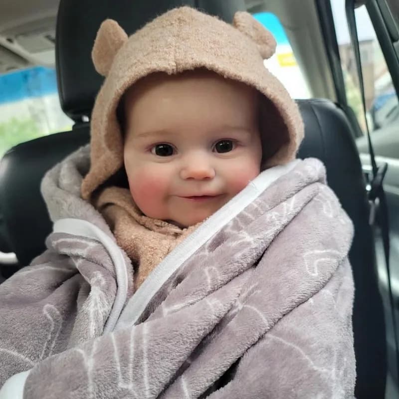 Kit bambola rinata di dimensioni enormi da 60 cm Maddie Baby Reborn bambino con stampo kit bambola dipinta