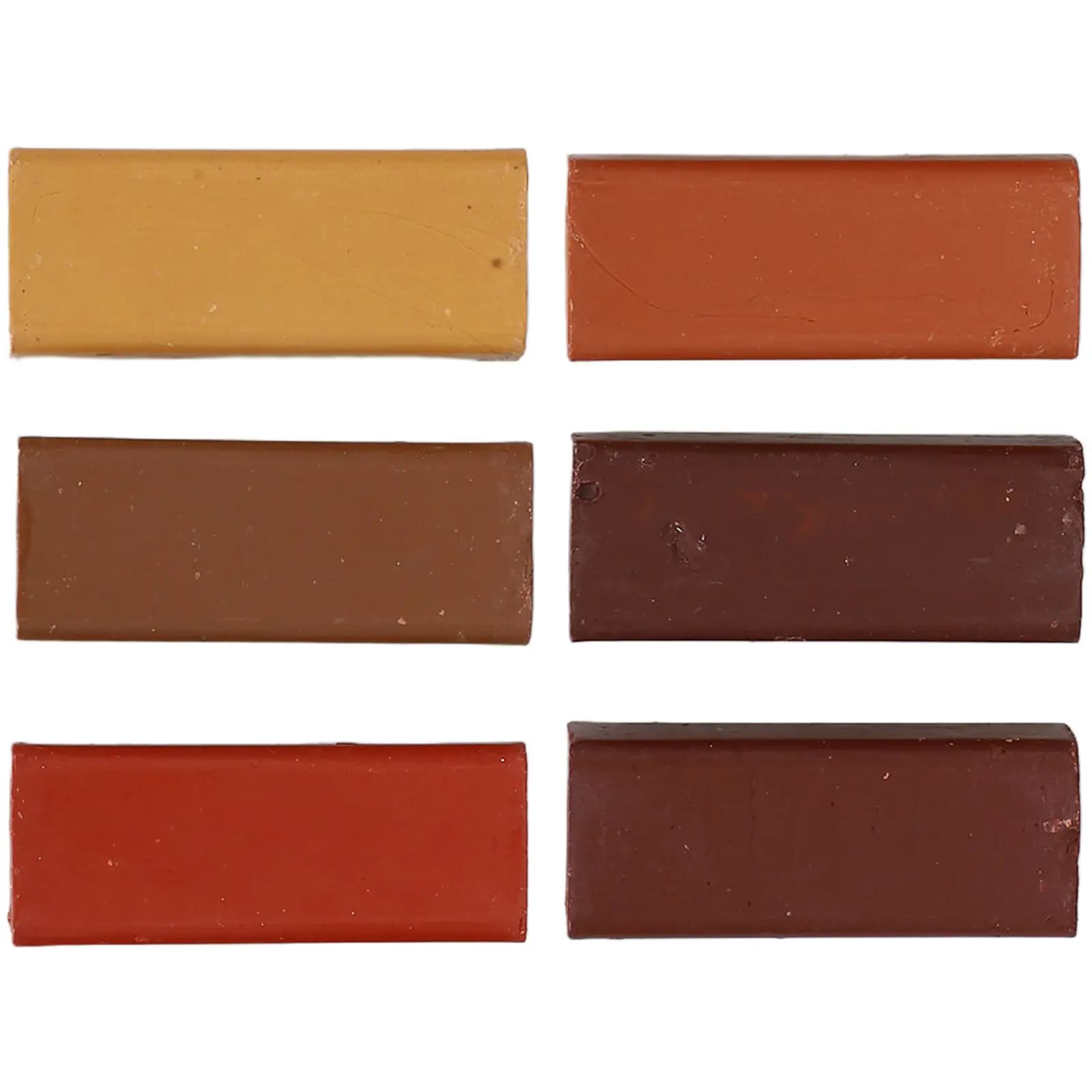 6Pcs Furniture Repair Wax Sticks Wood Floor Fillers Hard Blocks Crayons for Cabinets Tables Scratch Repair Furniture Wax Sticks