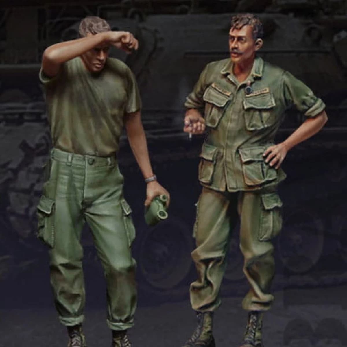 Prodotto in resina modello 1/35 GK - Forze Speciali degli Stati Uniti - Kit fai da te non assemblato e non verniciato - 1030R