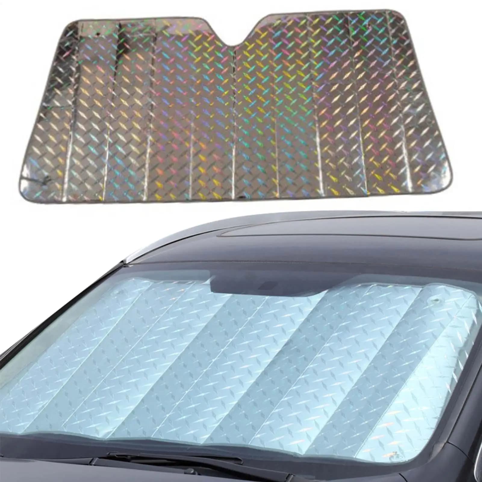 Automotive Windshield Glass Sunshade UV Protection Sun Blocker Summer Sun Protection and Heat Insulation Sunshade for Vehicles