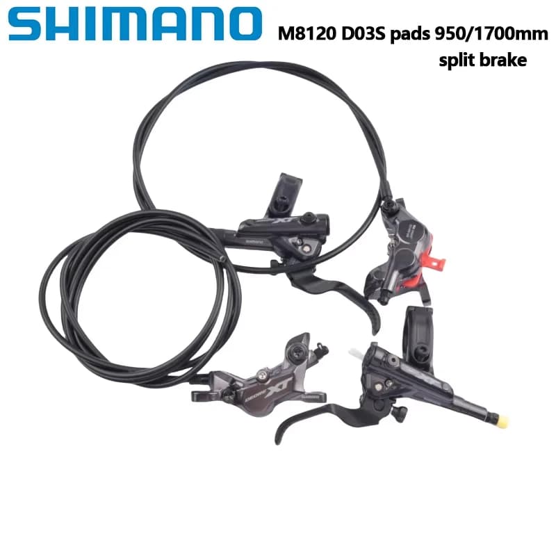 Shimano Brake M8120 M7120 M6120 4 Piston Mountain Bike Bicycle Hydraulic Disc Brake XT SLX MTB Bike Pads D03S N03A N04C