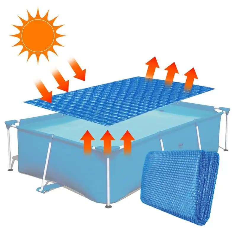 Copertura solare per piscina Prevenzione dell'inquinamento Copertura solare a bolle Coperta di ritenzione del calore per piscina Copertura protettiva resistente all'usura
