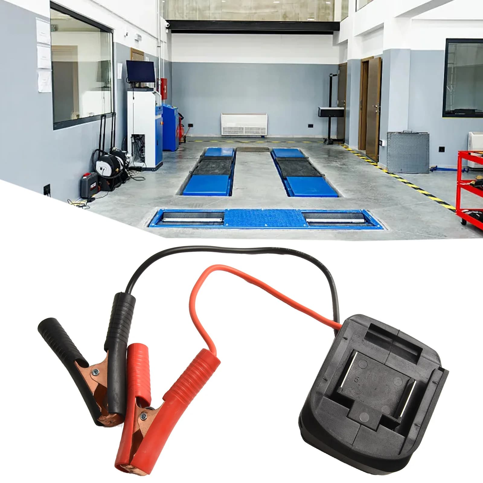 1 pz per cavi per caricatore di emergenza avviamento avviamento di emergenza avviamento batteria non inclusa avviamento di emergenza batteria al litio accessori per auto