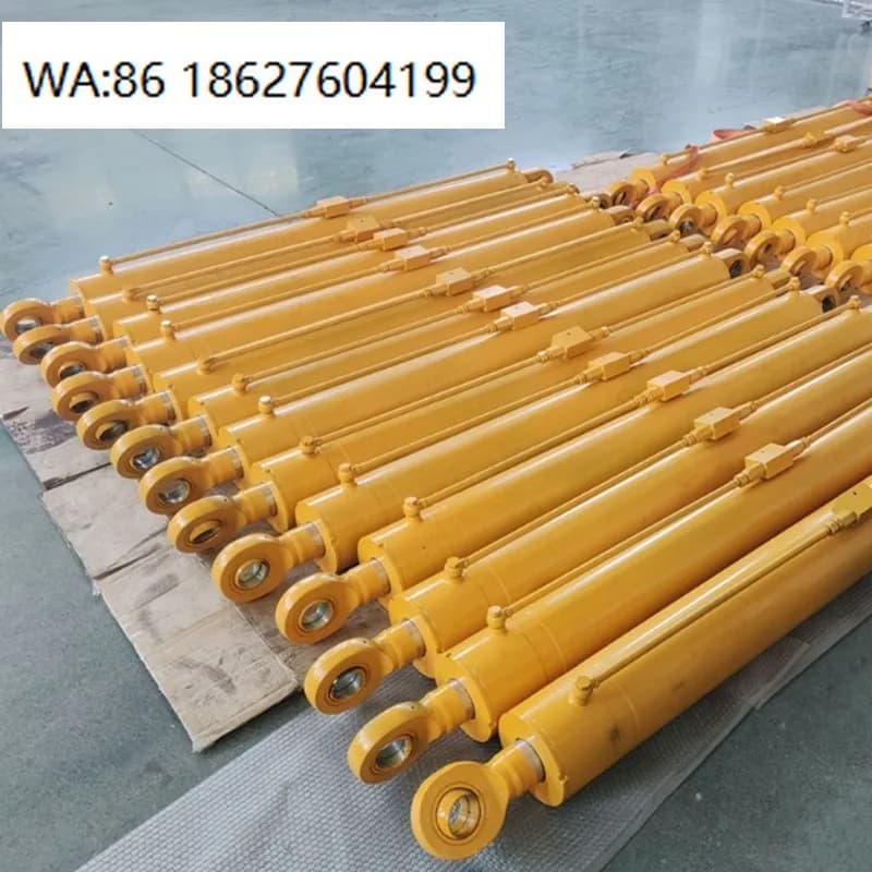 Hard Chrome Telescopic Oil Cylinder | OEM Factory Custom Hydraulic Spare For Agricultural Mining Construction Machinery Replacem