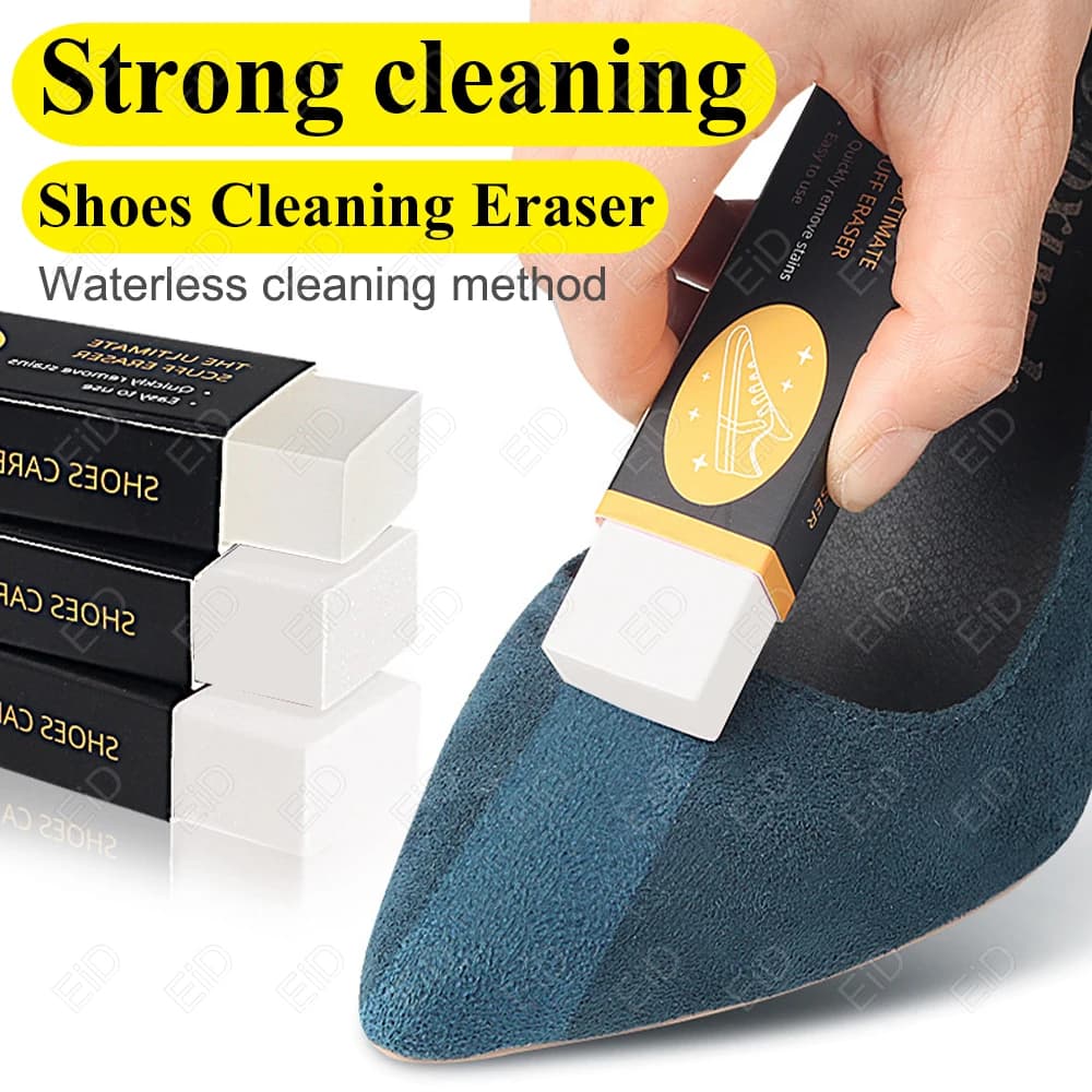 EiD 1 pz Gomma Stain Eraser Cleaner Kit di Pulizia Per Pelle Scamosciata Nubuck Scarpe Stivali Scarpe Da Ginnastica Premium Care Pelle Cleaner Scarpe Da Ginnastica