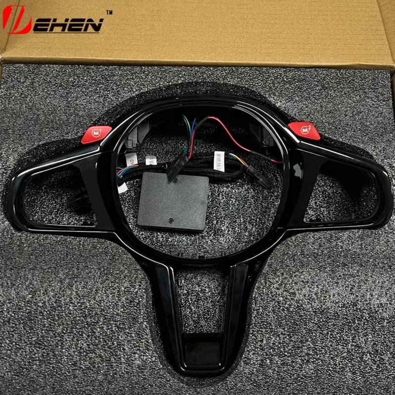 Copertura Decorativa per Pulsanti BMW M1/M2, Serie 3/4, G20, G22, G23, G26, G42, i3, i4, M240i, M340i, G80, G82, G83, G87, M3 CS, per Volante