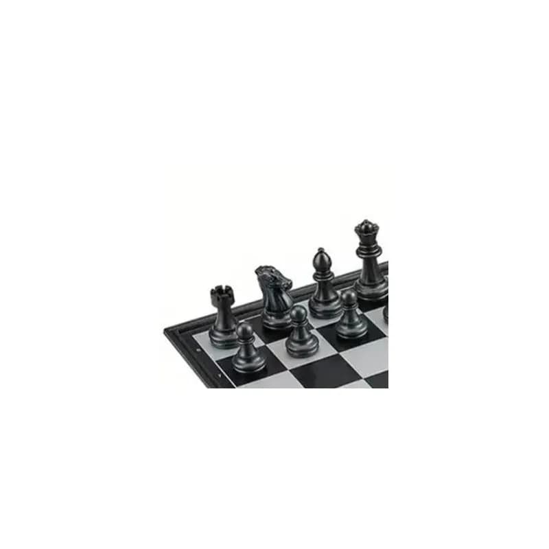 Foldable Magnetic International Chess Set Tabletop Game Chess Board Game Educational Travel Chess Set for Kids and Adults