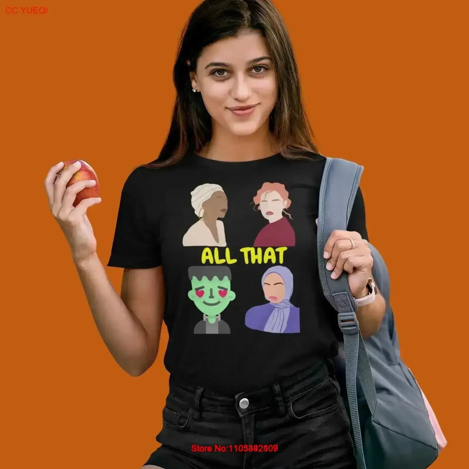 All That Vibe T Shirt Fun for Friends Casual Wear s Birthdays Pop Culture Lovers vintage Washed Top Everyday vintage Washed