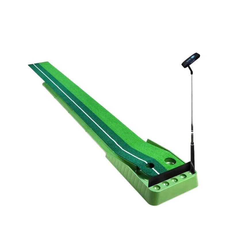 Tappetino per pratica di golf da esterno/interno con sistema di ritorno automatico delle palline