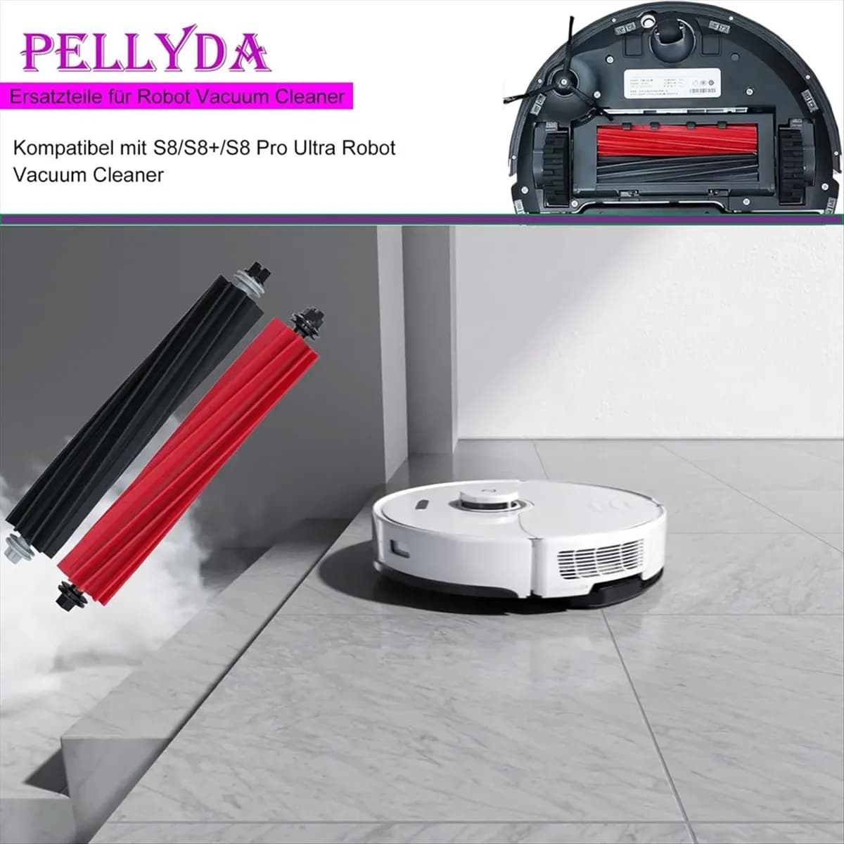 Accessori per spazzole principali N18R per parti per aspirapolvere robot S8/S8+/S8 Pro Ultra/Q8 Max/Q5 Pro