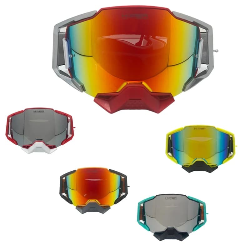 Lightweight Comfort Sports Goggles UV Protection Dust Sand Block Eyeglass for Ski Motorcycle Cycling Outdoor Tour