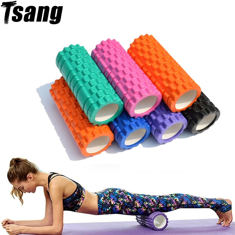 26/33 centimetri Yoga Colonna Schiuma Fitness Pilates Schiena Massaggio Muscolare Rullo Palestra Casa Myofasciale Rilascio La Griglia Rilassamento Del Corpo