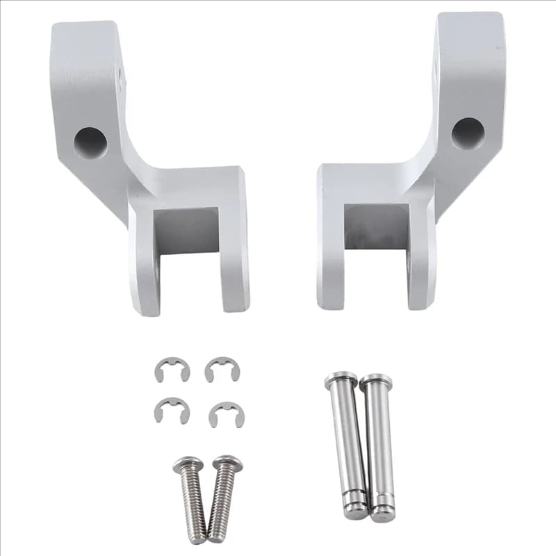 Kit abbassamento poggiapiedi passeggero moto per RA1250 PA1250 Pan America 1250 S Special (Argento)