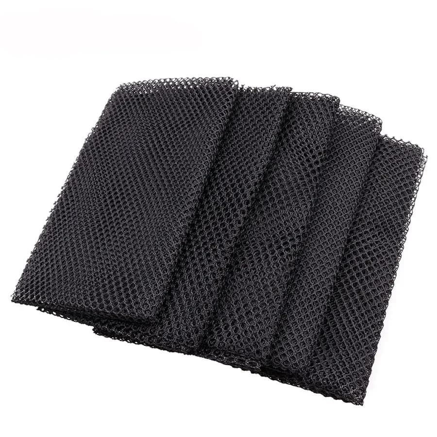 Rete per capelli elastica nera estensibile in pizzo svizzero per base per extension e chiusure frontali