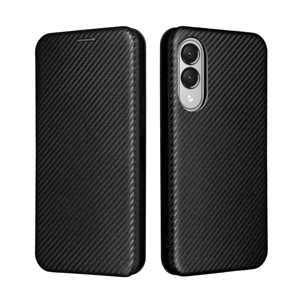 Per Samsung Galaxy S25 Edge Custodia sottile di lusso in fibra di carbonio con adsorbimento magnetico per Samsung S25Edge S25Slim Borse per telefono