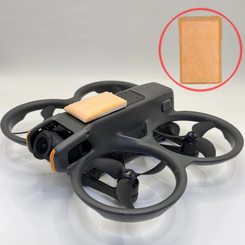 For DJI Flip/Mini/Avata Drone Airbag Activated Water Sticker Self-tapping Photography Marine Air Rescue Accessories