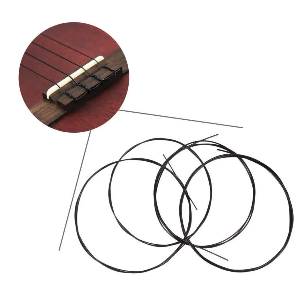 Nylon Ukulele String Set 4 Strings Concert Quality for Acoustic Uke and DIY Music Projects