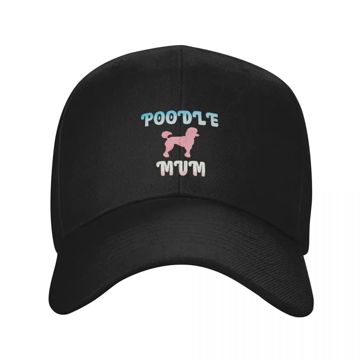 2026 Poodle Mum baseball cap for men, vintage beach bag with sunscreen for women and men