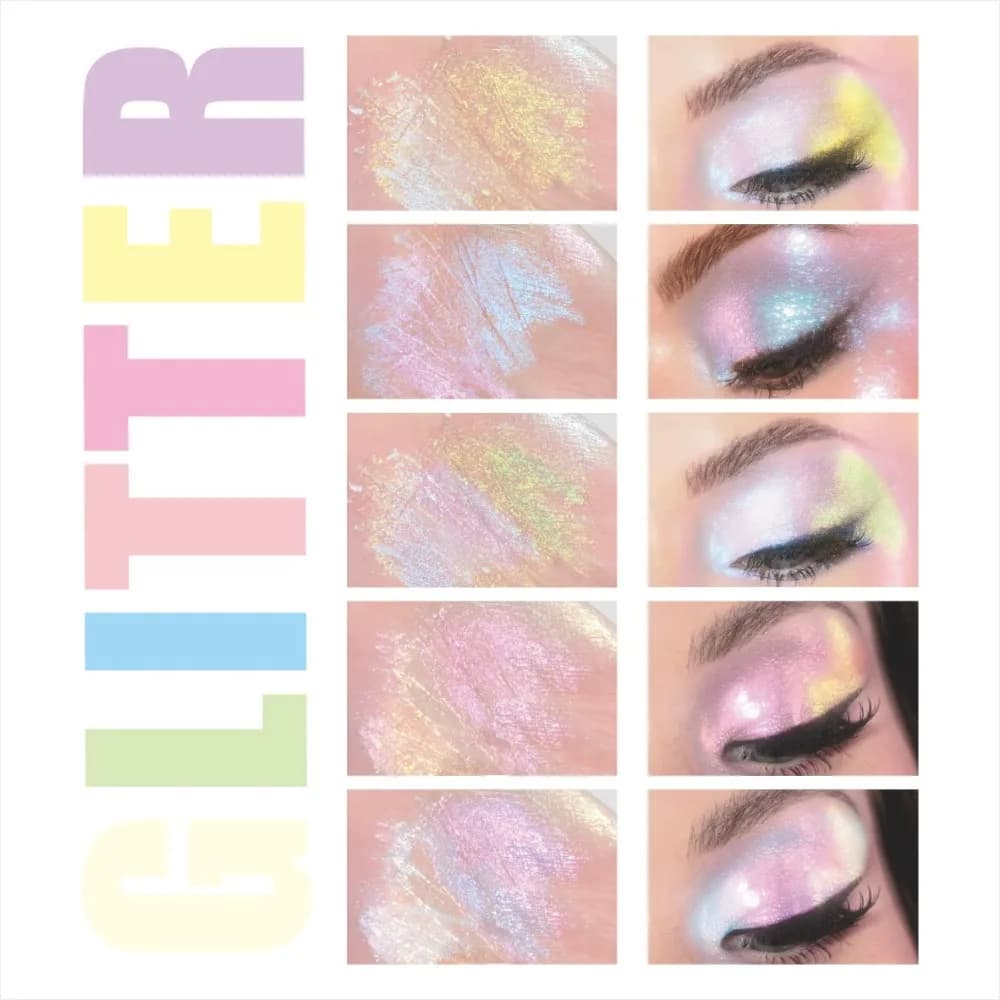 Ombretto liquido camaleonte Trucco occhi iridescente che cambia colore impermeabile Glitter metallici a lunga durata per l'uso quotidiano nel festival