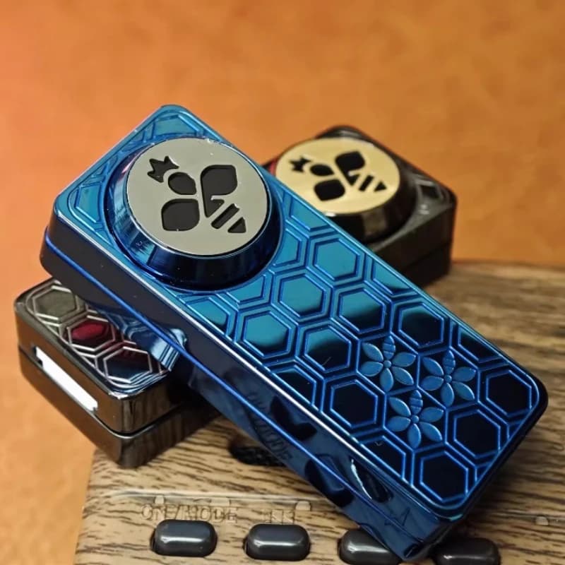Ruota a cricchetto Scheda di spinta magnetica Fidget Roller Spinner Cursore meccanico Piastra di spinta Giocattolo sensoriale tattile per alleviare lo stress Adulti
