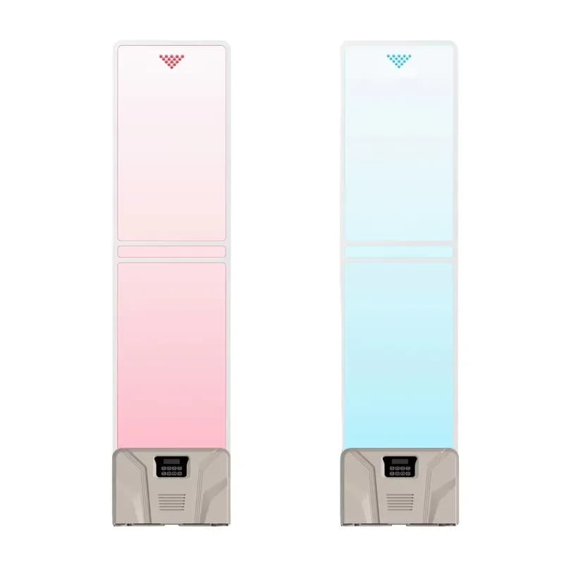 EAS AM Anti-Theft Alarm Door System 58kHz Sensitivity Acrylic for Supermarket Retail Store for Clothing Cosmetics People