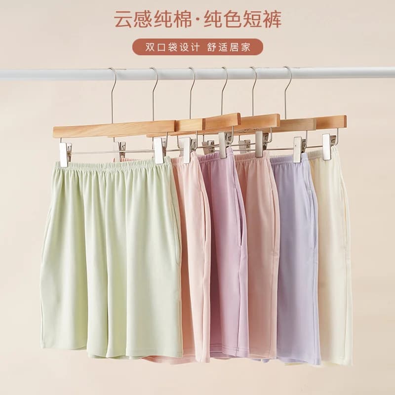 Summer Pure Cotton Women Sleep Pants Casual Comfortable Soft Femme Short Pants Knitted Cotton Female Pajama Pants M-3XL