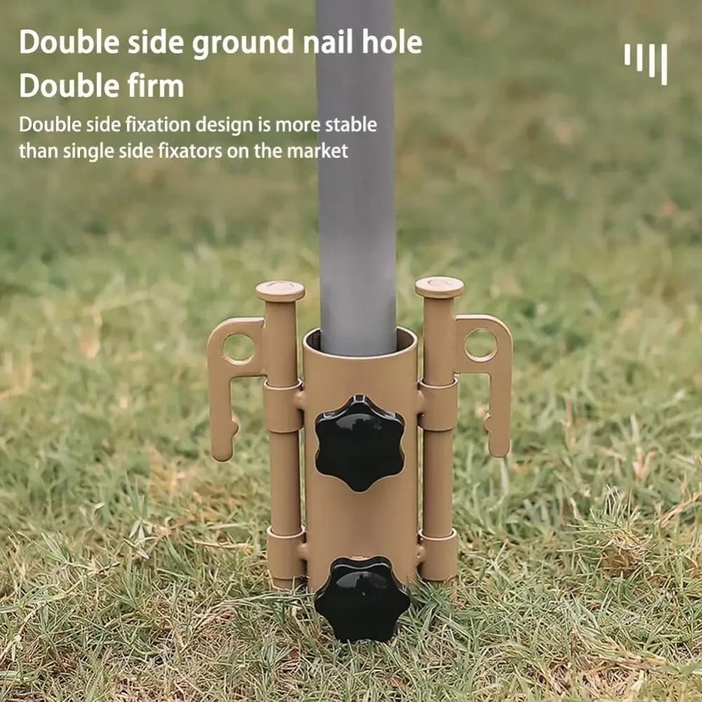 Outdoor camping tent accessories adjustable windproof for fixing tubes for colorful poles for sun curtains