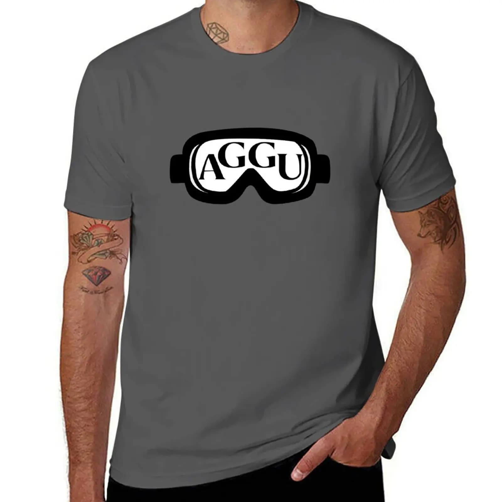 T-shirt Ski aggu goggles a maniche corte resistente agli odori