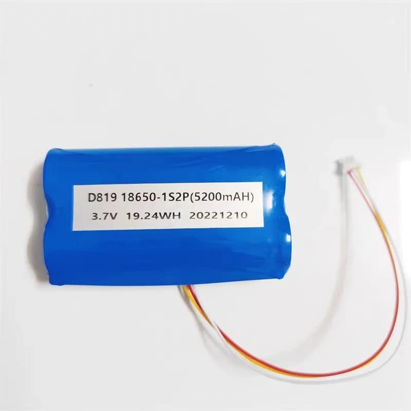 Campanello Video Intelligente 360 D819 con Batteria 18650-1S2P 3.7V 5200mAh