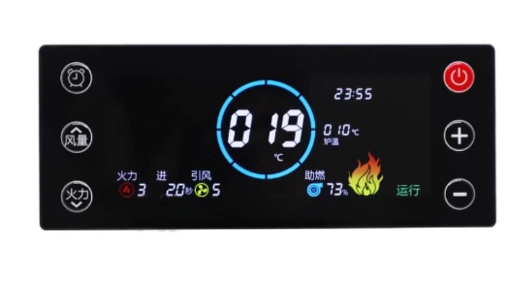 Termostato Connesso WiFi per Stufe a Pellet e Impianti di Riscaldamento ad Aria Calda e Acqua