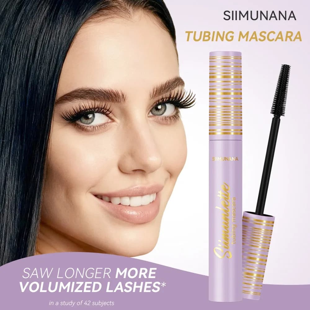 Mascara for Black and White Eyelashes, Christmas Trick from Palcoscenic, Mascara Colored Long Lifetime Waterproof, Flying Mascara for Eyelashes